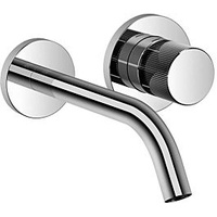 Dornbracht Meta PURE Waschtisch-Wand-Einhandbatterie ohne Ablaufgarnitur, Ausladung 190 mm,