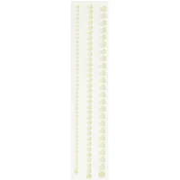 Städter Deko-Flex Model Kugelkette, Silikonkautschuk, weiß, 9 cm
