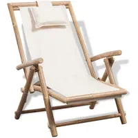 VidaXL Gartenstuhl 71,5 x 93,5 x 91 cm weiß