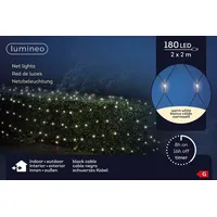 Lumineo LED Lichternetz 200 x 200 cm 180 Lichter