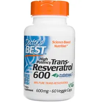Doctor's Best Trans-Resveratrol 600 mg Kapseln 60 St.