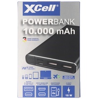 XCell Li-Poly Powerbank 10000mAh USB Type C + 2x