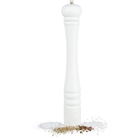 Relaxdays Pfeffermühle weiß 40,0 cm