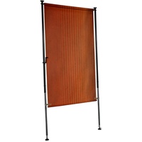 Angerer Balkonsichtschutz Exklusiv Nr. 100 120 cm orange/braun