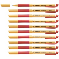 Stabilo pointVisco Gelschreiber orange 0,5 mm, Schreibfarbe: rot,