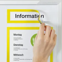 Magnetoplan magnetofix-Magnetrahmen Topsign, 5 Stück, gelb, A5 quer/A4 hoch