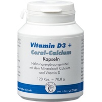 PHARMA PETER Vitamin D3 + Coral Calcium Kapseln 120