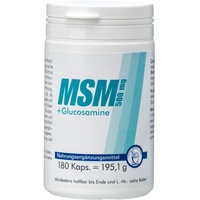 PHARMA PETER MSM 500 mg + Glucosamine Kapseln 180