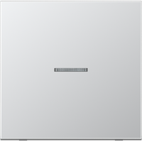 Jung eNet Funk-Steuertaste Standard 1fach, Aluminium (FM AL 1700)