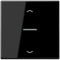 Jung eNet Funk-Steuertaste Standard 1fach Duroplast mit Pfeilsymbol, schwarz