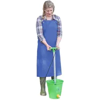 Kerbl Melkschürze (Waschschürze, Farbe blau, Maße 120x80 cm, wasserdichte