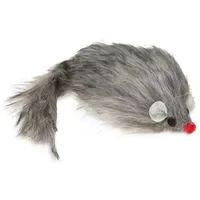 Karlie Plüschmaus mit Stimme 12 cm grau