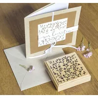 Heyda Stempel 'wir heiraten' 10,5x1,5cm