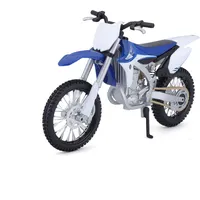 MAISTO Yamaha YZ450F (weiß-blau, Maßstab 1:12,