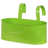 Siena Garden Balkonkasten oval mit Halter 39 x 16,5