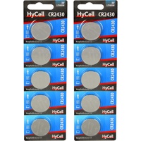 HyCell Knopfzellen-Set CR 2430 3V 10 St. Lithium CR2430