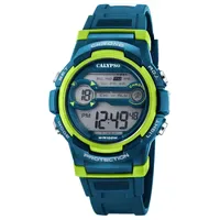 Calypso K5808, 0 mm, Gehäusefarbe Dunkelblau, Armbandtyp Silikonarmband, Armbandfarbe