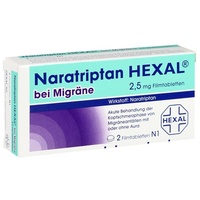 Hexal Naratriptan HEXAL bei Migräne 2,5mg