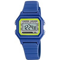 Calypso Unisex Digital Gesteppte Daunenjacke Uhr mit Kunststoff Armband