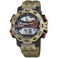 Calypso Jungs Digital Gesteppte Daunenjacke Uhr mit Kunststoff Armband