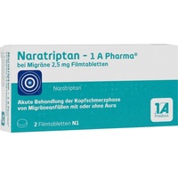 1 A Pharma Naratriptan-1A Pharma bei Migräne 2,5mg