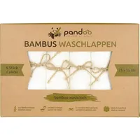 Pandoo Waschlappen weiß (6St)