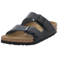 Birkenstock Arizona Naturleder schmal schwarz 37