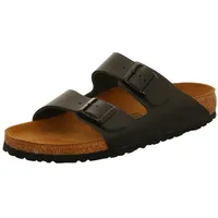 Birkenstock Arizona Naturleder schmal schwarz 38