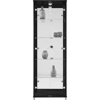 Fif Möbel Vitrine OPTIMA Standvitrine, Vitrinenschrank, Glasvitrine, Sammlervitrine, LED