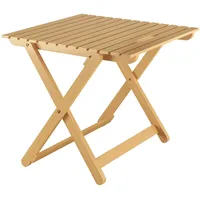 Erst-Holz Tisch Buche hell klappbar Beistelltisch, Gartentisch 10-350 N