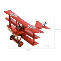Fascinations Metal Earth 502473 - Tri-Wing Fokker Roter Baron