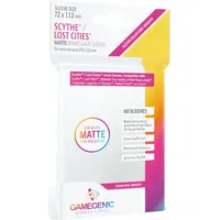 Gamegenic Matte Schutzhüllen 72 x 112 mm Transparent 60