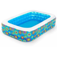 BESTWAY Family Pool Happy Flora 229 x 152 x