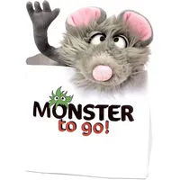 Living Puppets W779 Handpuppen, Grau, 35cm