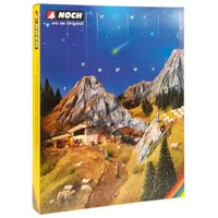 NOCH 65591 Bastel-Adventskalender Weihnachts-Krippe