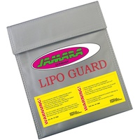 Jamara 141360 - LiPo Guard Lipobrandschutztasche, Grau