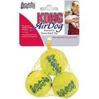 Kong KONG® Hundespielzeug Squeakair® Balls gelb M/
