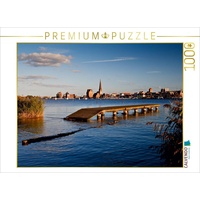 Calvendo Blick auf Rostock Puzzle