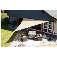 Eduplay 160056 Sonnenschutz Sonnensegel 5x5x5m, Dreieck, wasserabweisend,