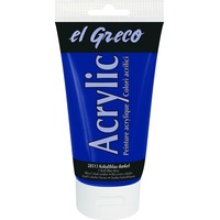 Kreul el Greco Acrylic Tube kobaltblau dunkel, 150 ml