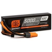 Spektrum 5000mAh 2S 50C Smart Hardcase IC5