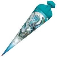 ROTH Schultüte Eisdrache 70 cm in Hellblau | Gr.: