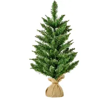 Homcom Weihnachtsbaum - grün - Ø44 x 60H cm