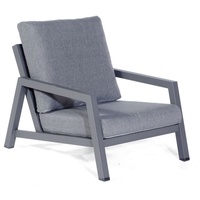 SonnenPartner Lounge-Sessel Empire Alu/anthrazit inkl. Kissen SonnenPartner