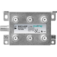 Axing BVE 6-02P 6-fach Verteiler BF2 5-1218MHz brummentkoppelt Kl.A+