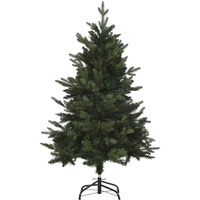 Homcom Weihnachtsbaum 1,2 m Kunsttanne 657 Zweige Metallfuß PVC