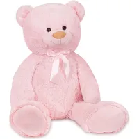 Brubaker Teddybär mit Schleife 100 cm rosa