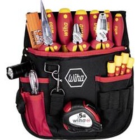Wiha Werkzeug Set Elektriker gemischt, 18-tlg. inkl. Gürteltasche