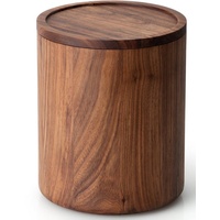 Continenta Dose, Walnuss 13x13xH16cm 4272 - Braun