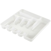 KEEEPER Besteckkasten Pablo 7 Fächer 37 cm Weiß